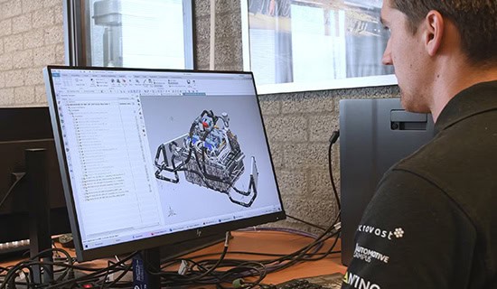 Using simulation to design a working, all-electric Le Mans race car to promote sustainability